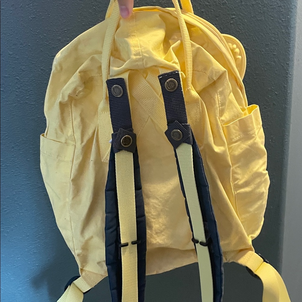 Fjallraven Kanken Yellow Backpack - Picture 3 of 5